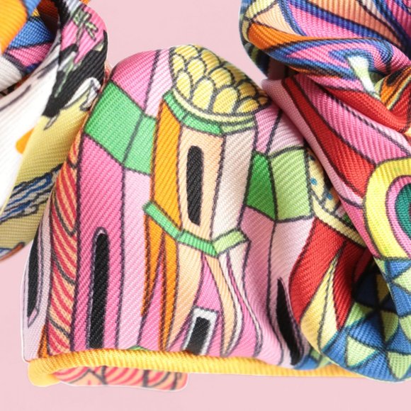 Hermès Claudia Silk Scrunchie - Picture 5 of 6